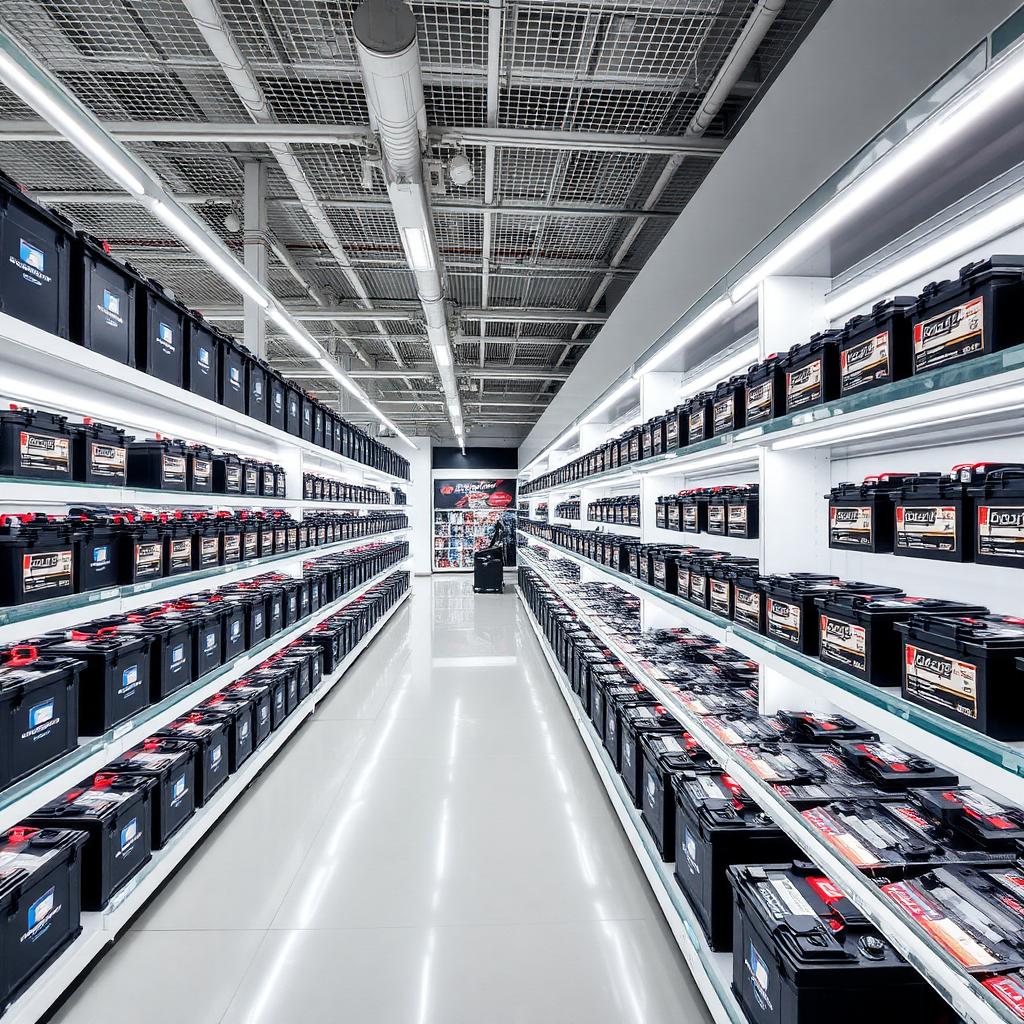 Authorised battery showroom