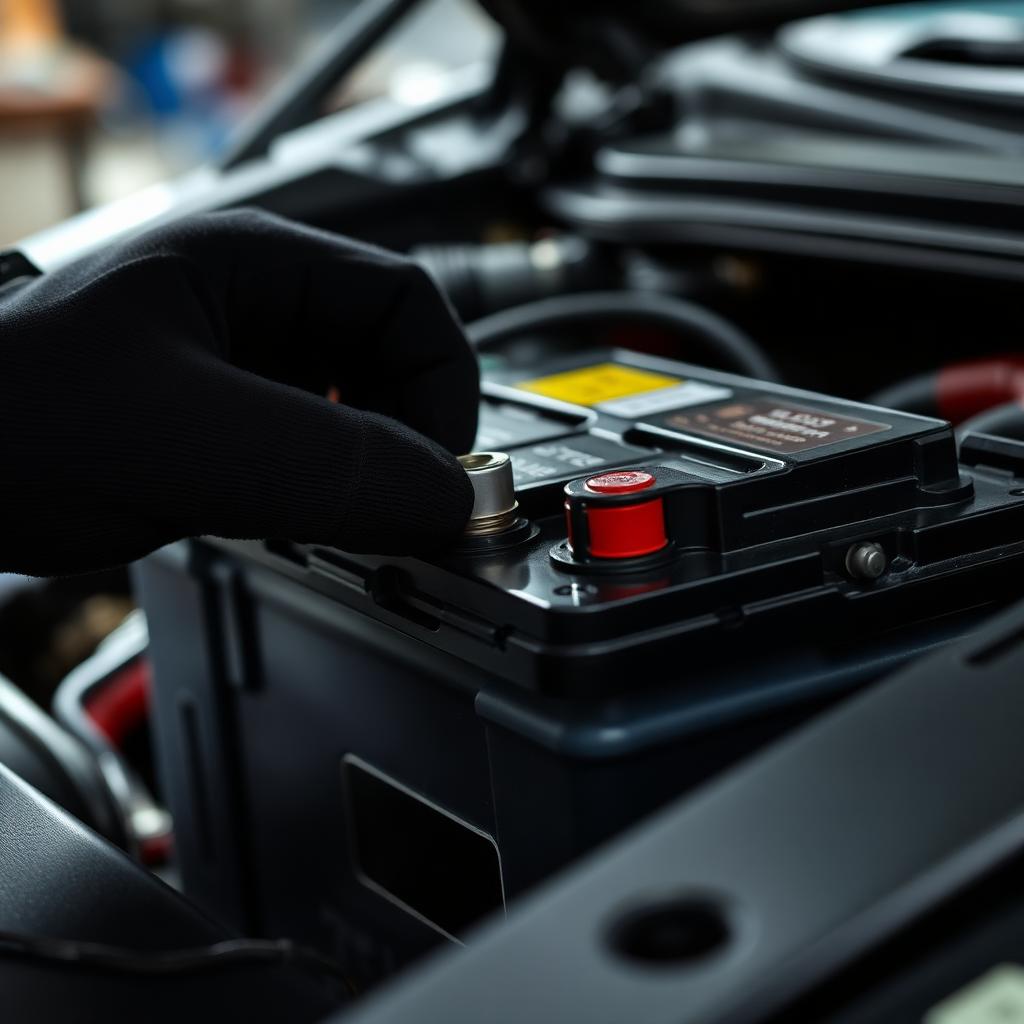Battery terminal fitting